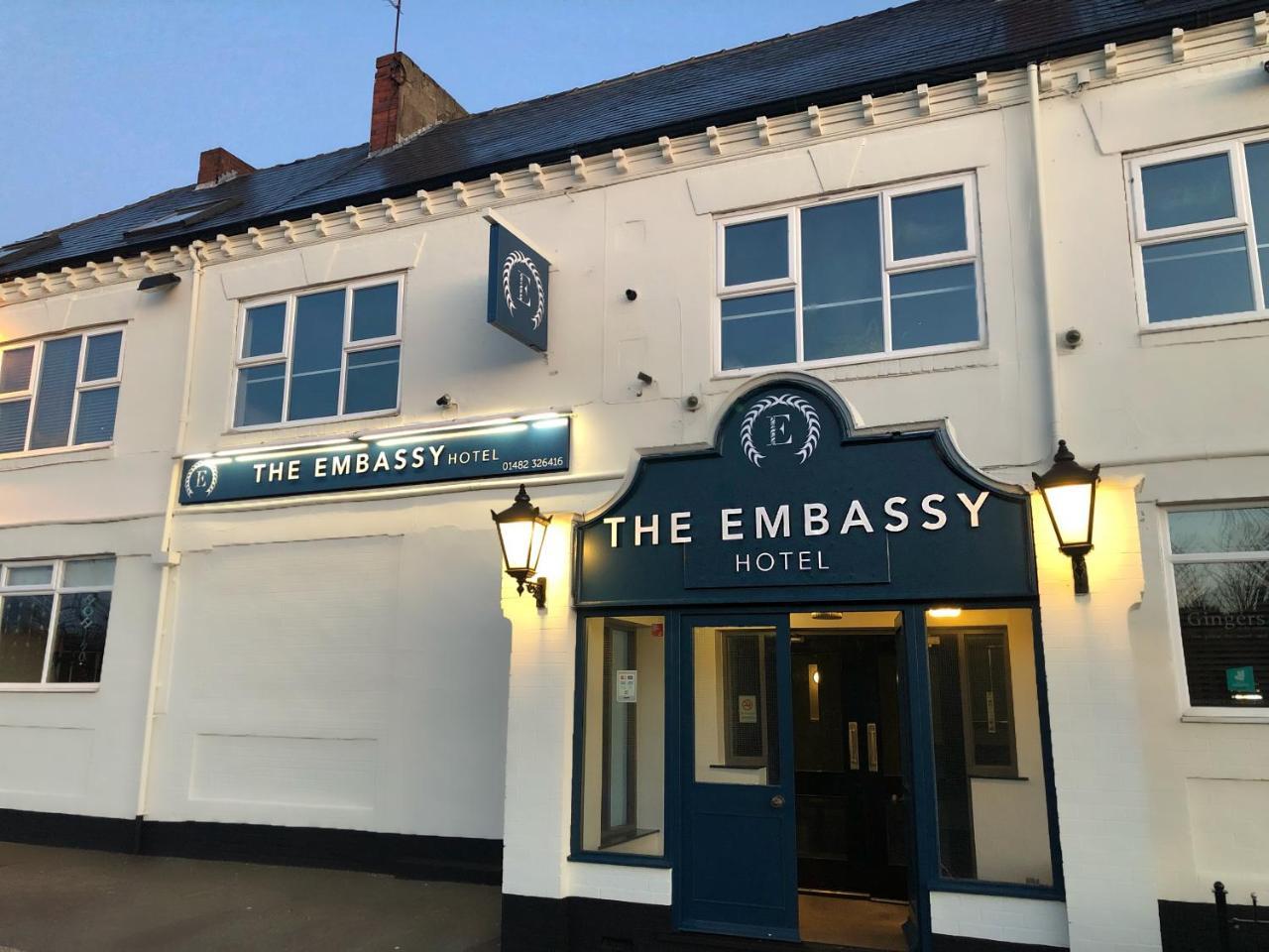The Embassy Hotel 赫尔河畔京士顿 外观 照片